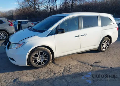 2013 Honda Odyssey Ex-L z USA, uszkodzony, nr VIN 5FNRL5H62DB060423